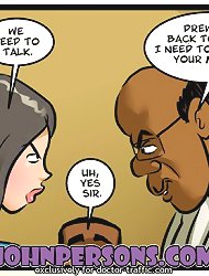 Let this interracial fun take you with John Person interracial comics