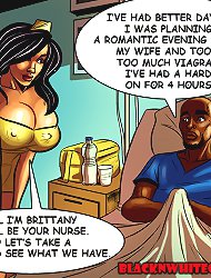Interracial porn comics. I`m Brittany and I`ll be your nurse, let`s take a look what we have