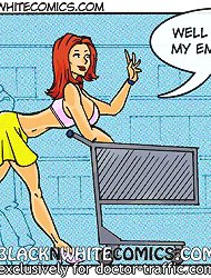 I guess she is still mad at me on inerracial cartoon porn. Well there is my employee!