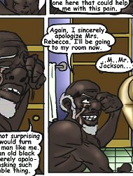 Interracial xxx comics. Oh my God, these are some big titties! So soft, tender and full of milk